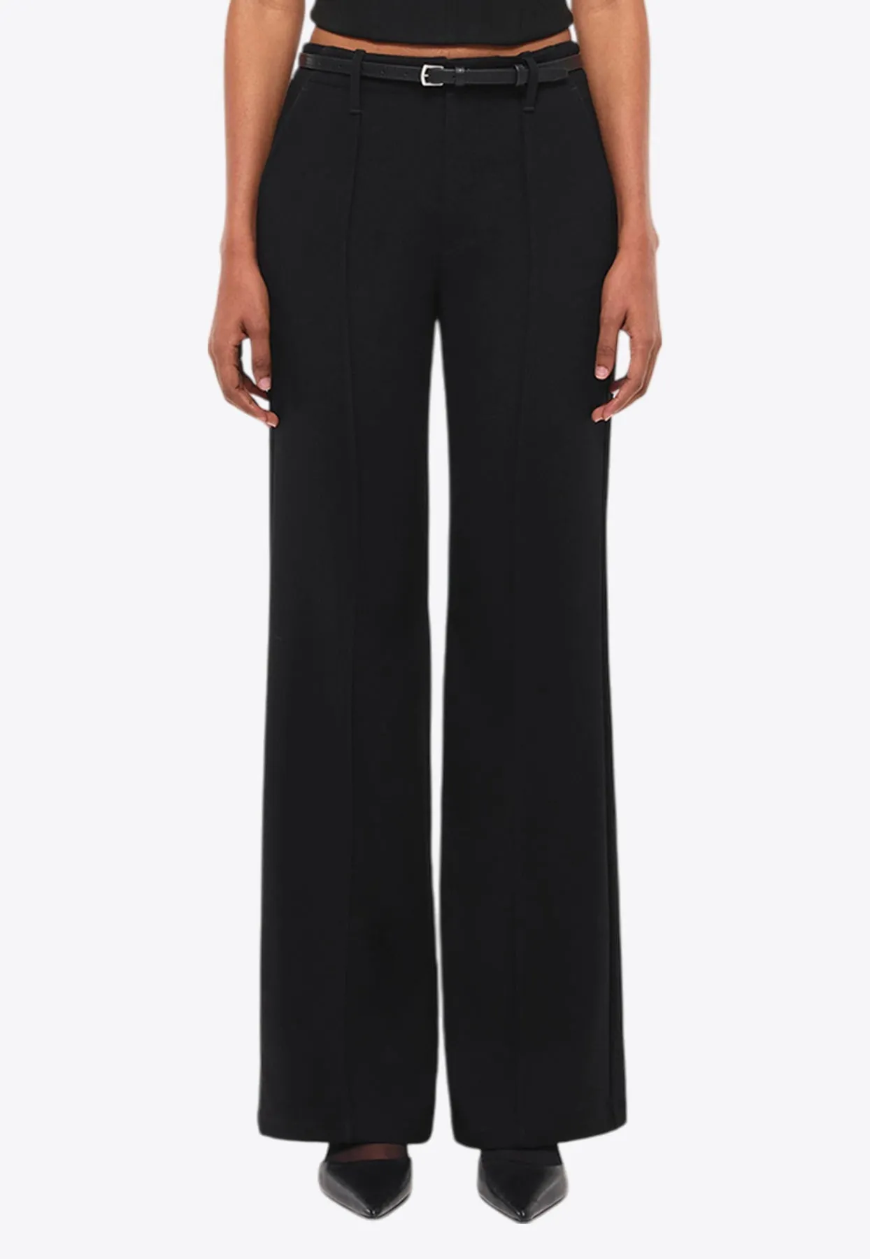 Ansel Mid-Rise Tailored Pants