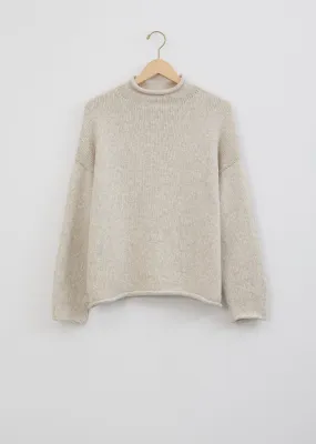 Bateau Rollneck — Marble