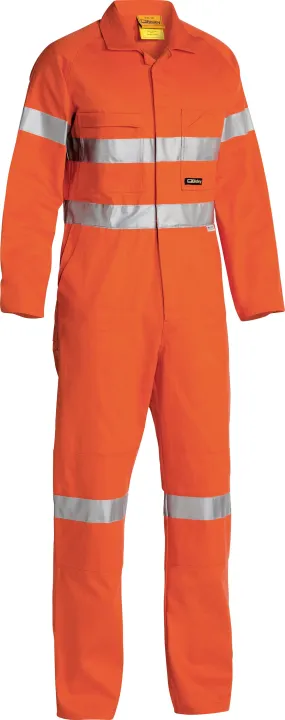 BC607T8 Bisley Hi Vis Overalls 3M Reflective Tape - Long