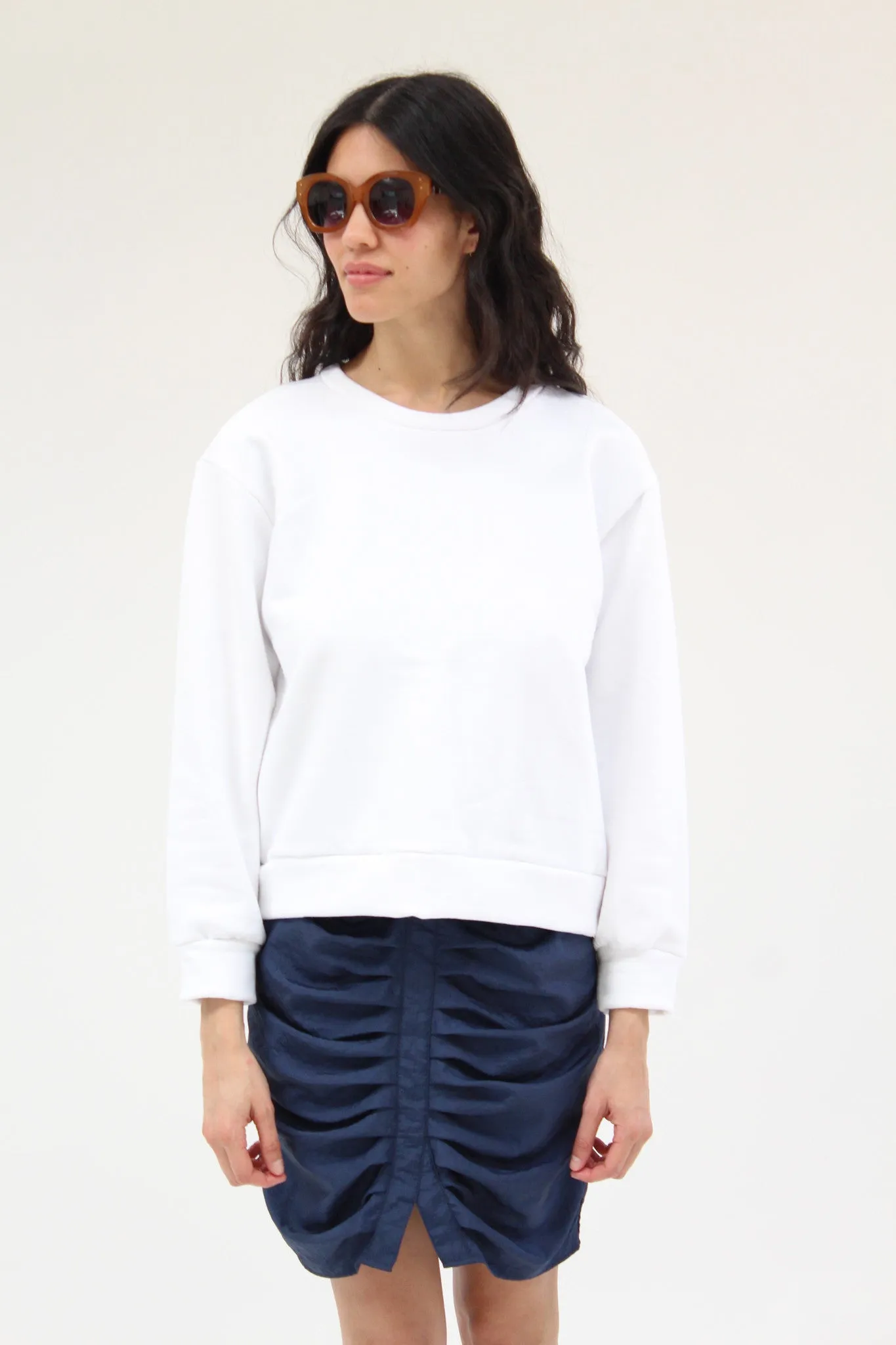 Beklina Live-in Sweatshirt White
