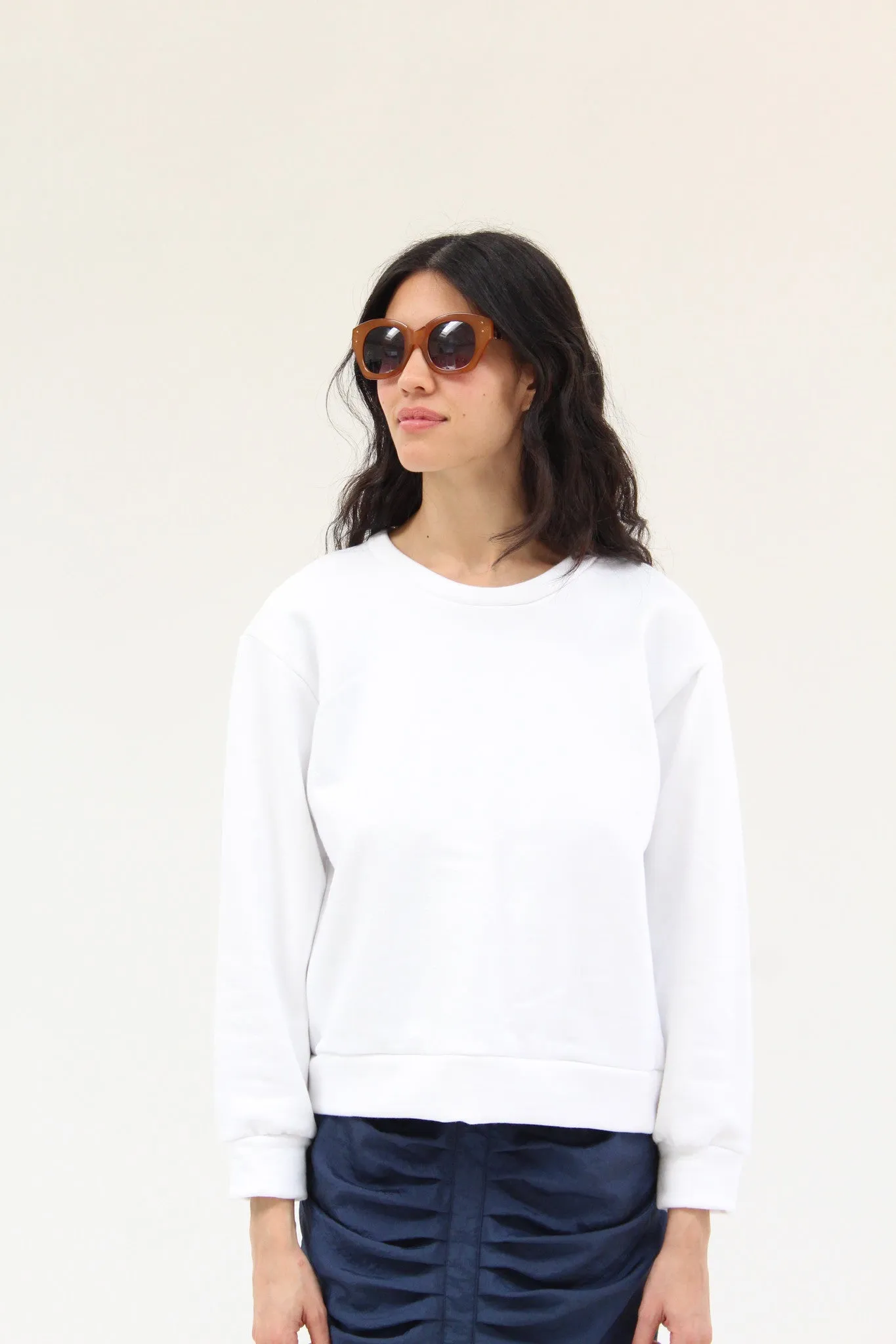 Beklina Live-in Sweatshirt White