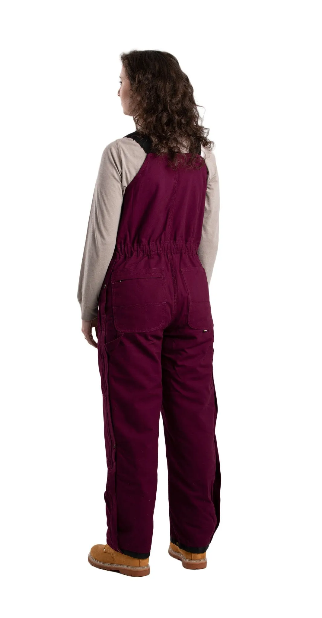 Berne Women's Softstone Duck Insulated Bib Overall