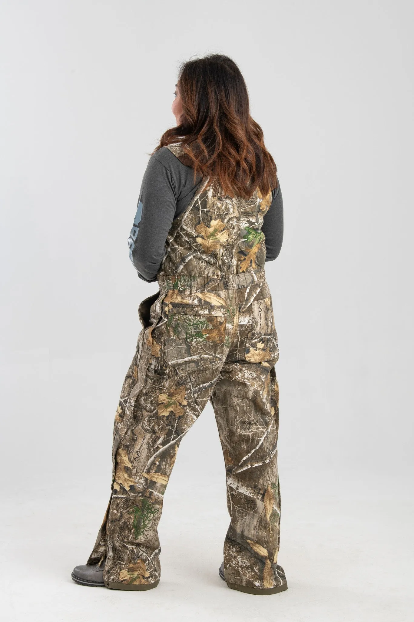 Berne Women's Softstone Duck Insulated Bib Overall