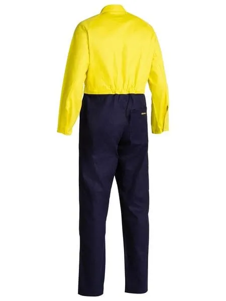 Bisley 2 Tone Hi Vis Coveralls Regular Weight (BC6357)