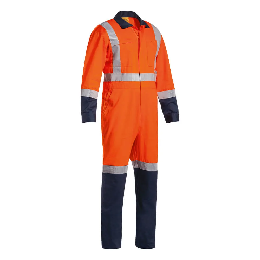 Bisley BC6029T Taped TTMC Hi Vis Lightweight Drill Coverall