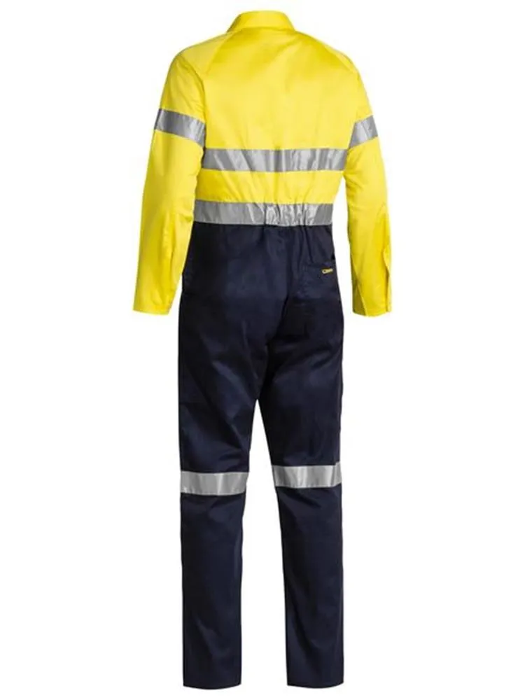 BISLEY BC6719TW REFLECTIVE HI VIS LIGHTWEIGHT COVERALLS
