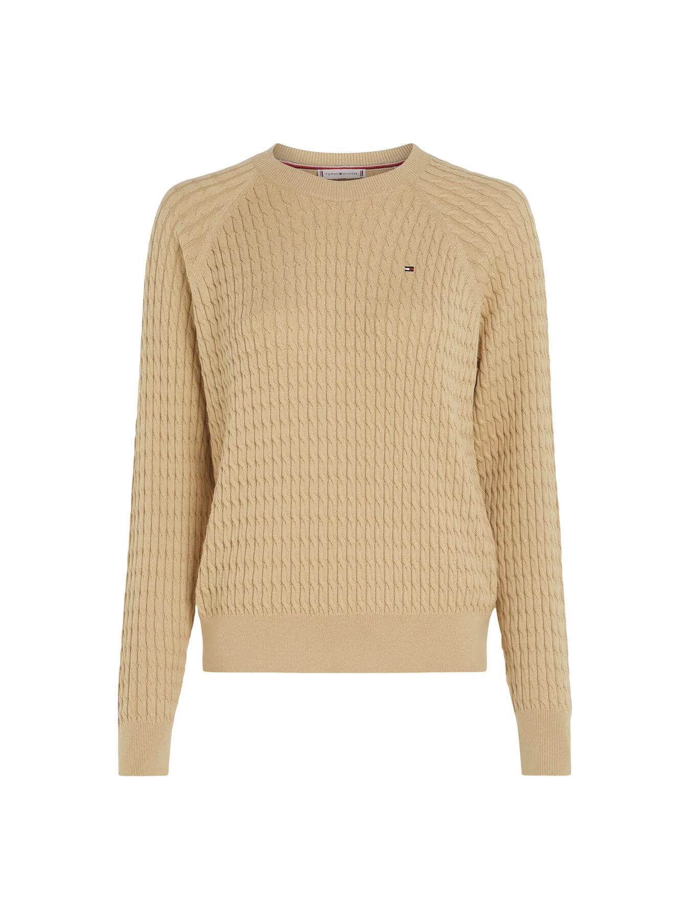 Cable Knit Raglan Sleeve Jumper