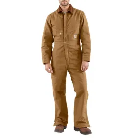 CARHARTT QUILT LINED DUCK COVERALLS X01