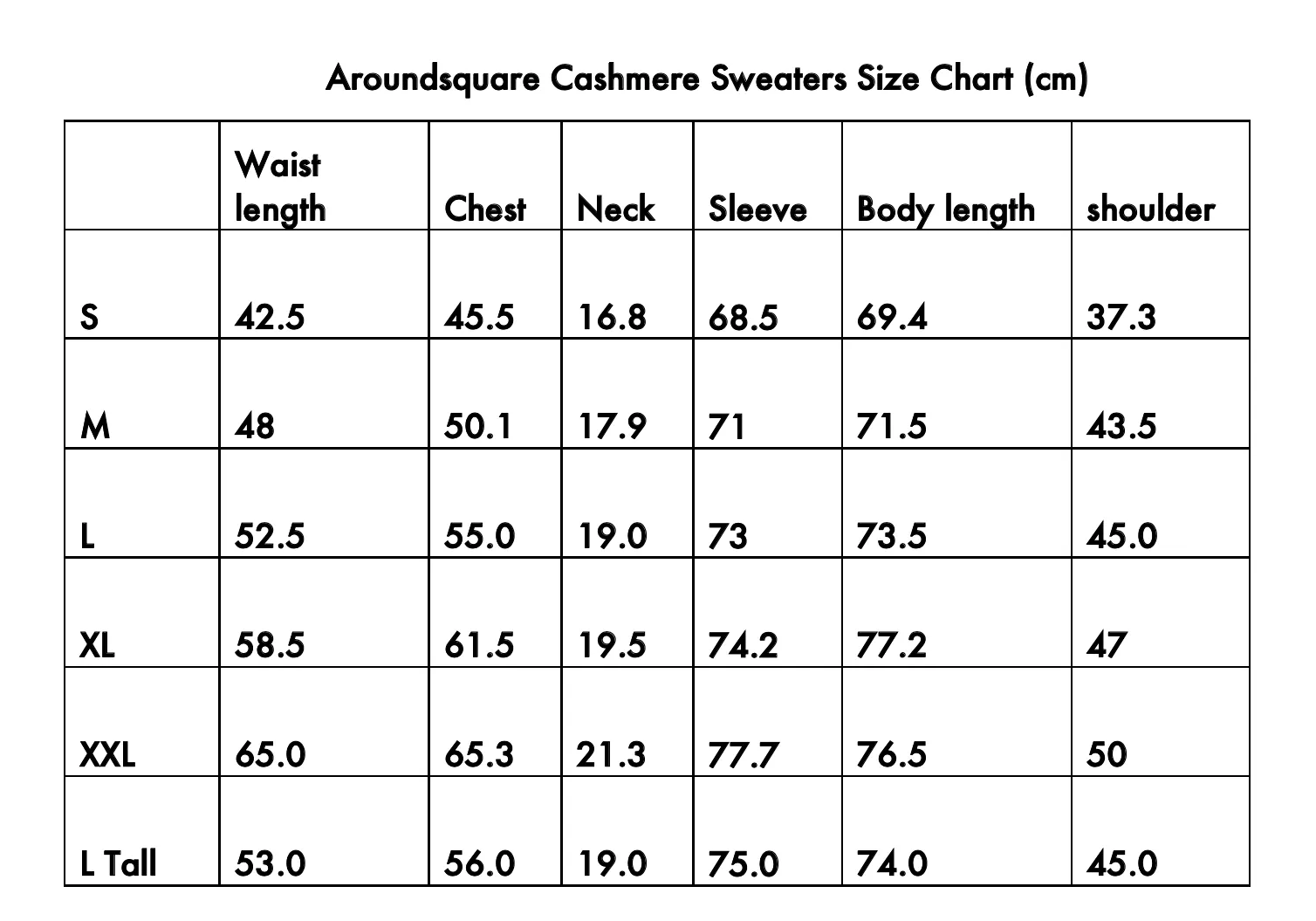 Cashmere Plain Sweaters