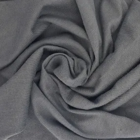 Charcoal #S204 100% Cotton 8 Ounce Jersey Knit Fabric - SKU 6882