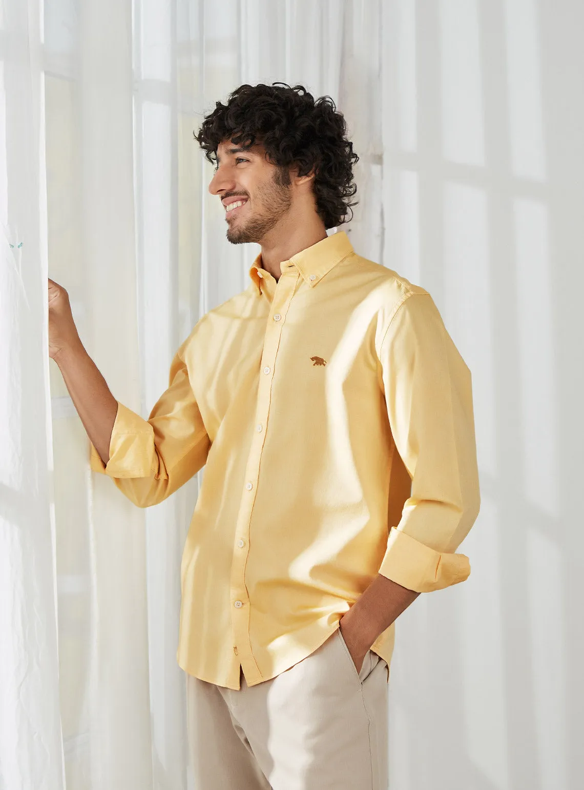 Citrus Gold Spl Oxford Shirt