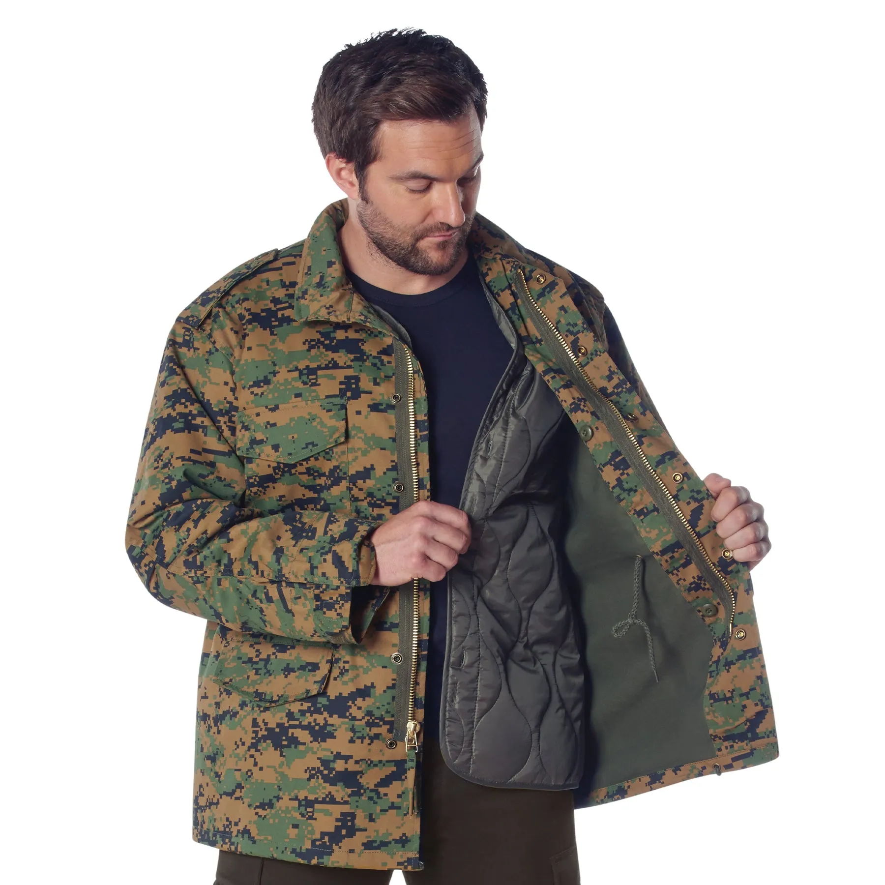 Digital Camo M-65 Field Jackets