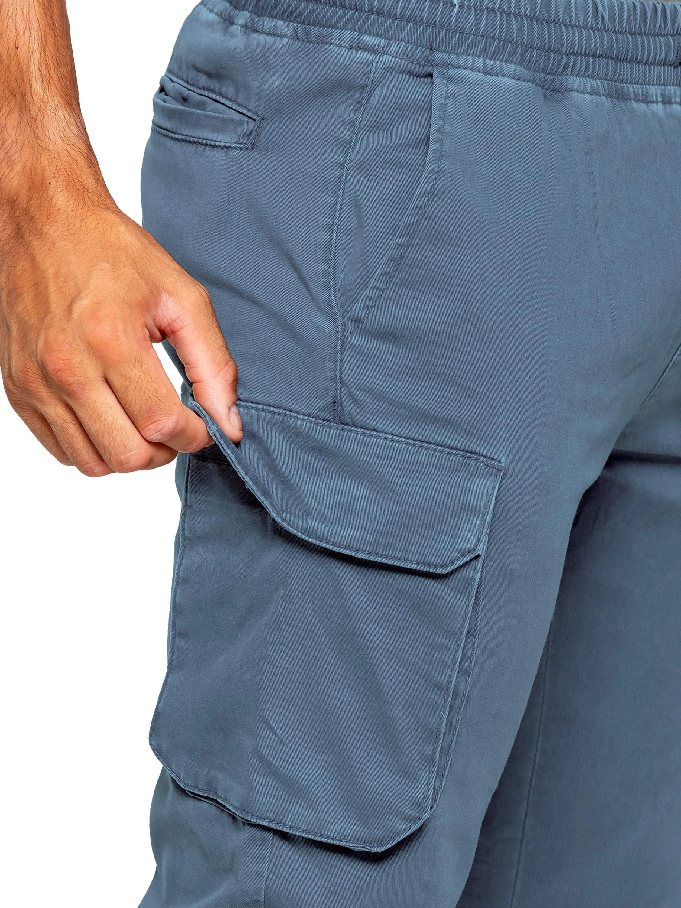 Enzo | Mens Cargo Trousers