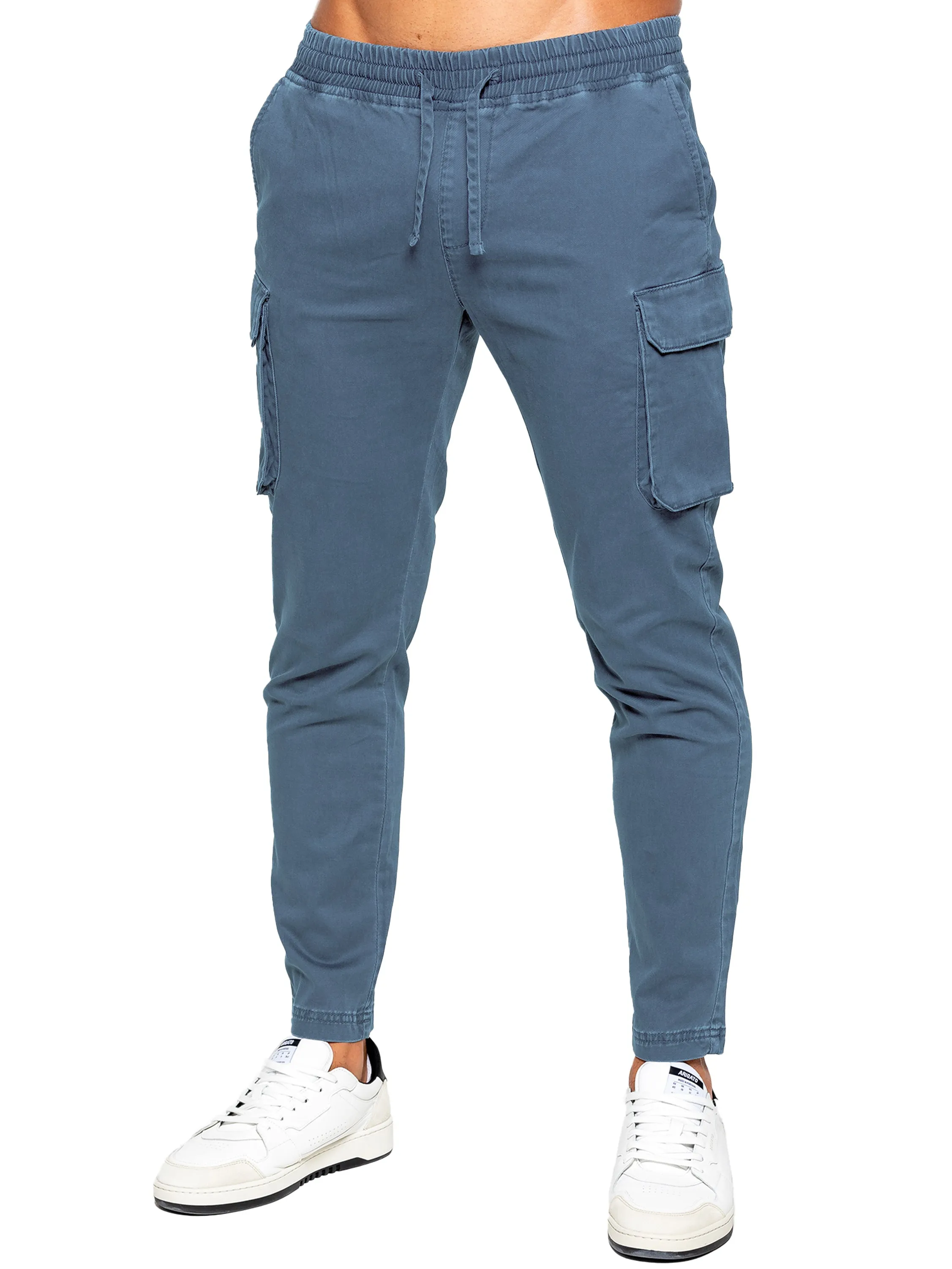 Enzo | Mens Cargo Trousers