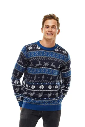 Feeling The Fair Isle Blue | Men