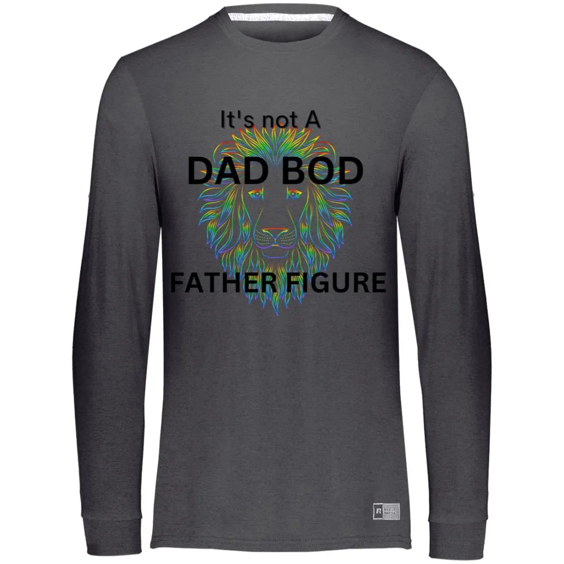 It's Not a Dad Bod -- It's a Father Figure -- Lion 2 -- Essential Dri-Power Long Sleeve Tee