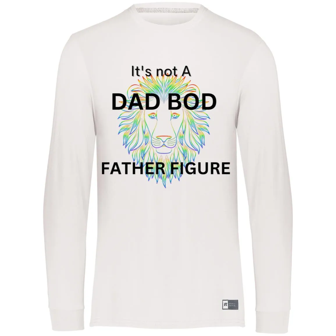 It's Not a Dad Bod -- It's a Father Figure -- Lion 2 -- Essential Dri-Power Long Sleeve Tee