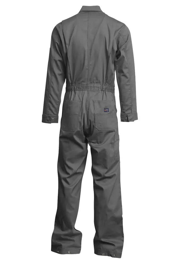 Lapco FR 7oz. Gray FR Deluxe Coveralls CVFRD7GY