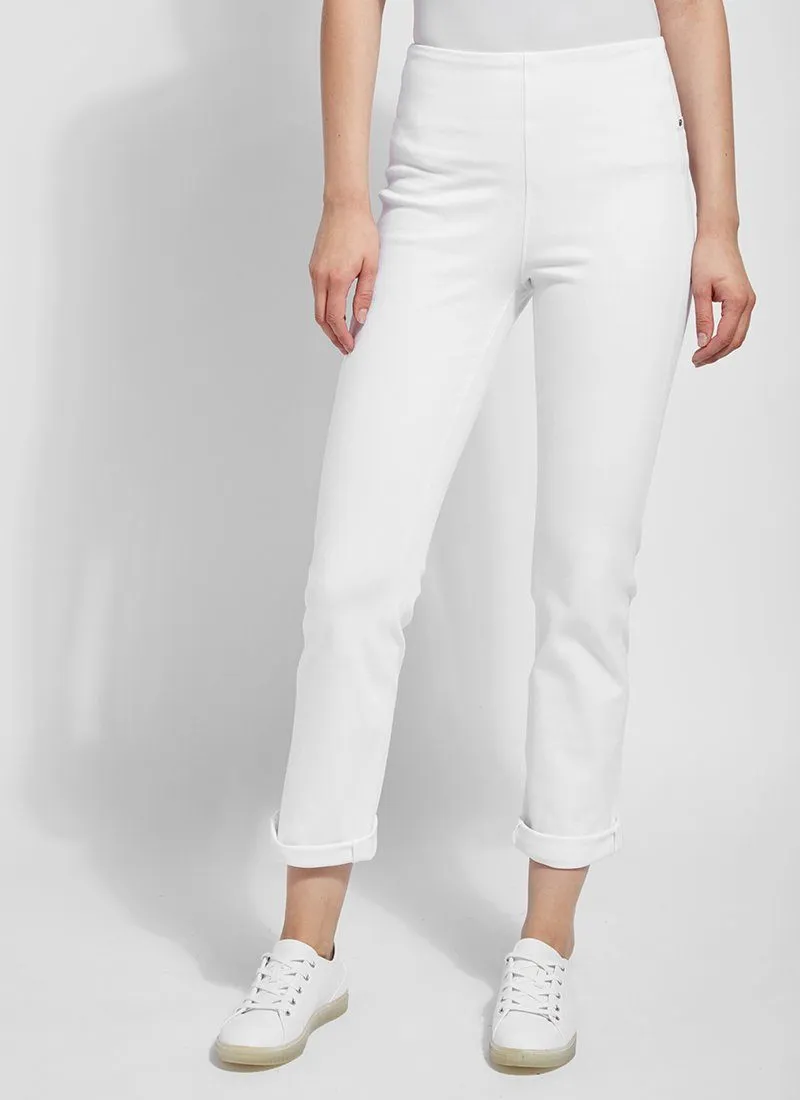 Lysse Boyfriend Stretch Jean White