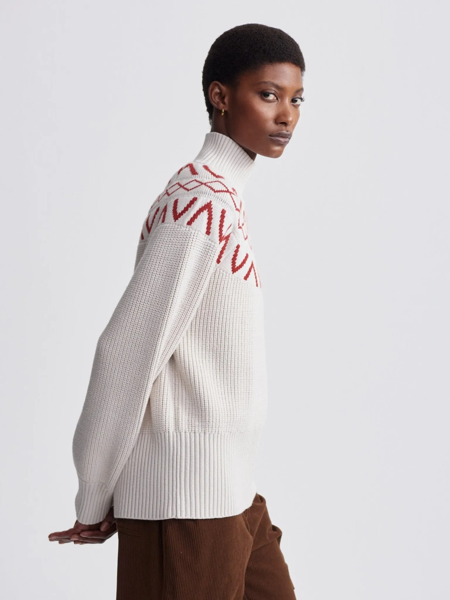 Marcie Fairisle Yoke Knit