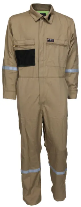 MCR Safety Summit Breeze Cverall 7.0 oz Cotton Tan