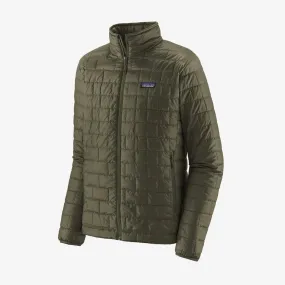 MENS PATAGONIA NANO PUFF JACKET - BASIN GREEN