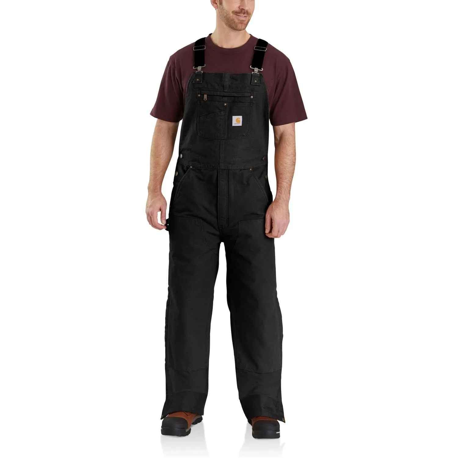 Men's Quilted Bib Overalls 104031