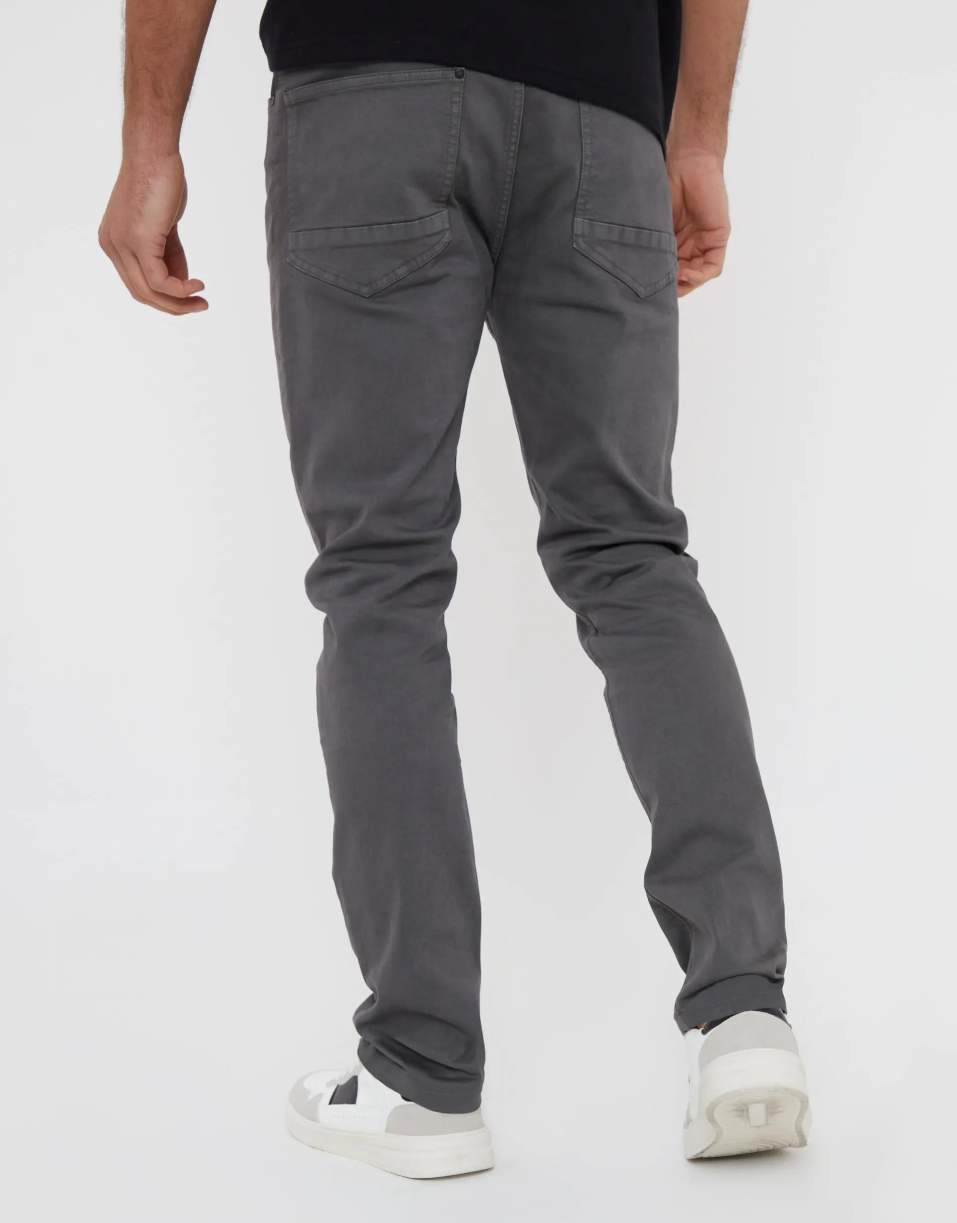 Men's Slate Slim Fit Overdyed Jeans