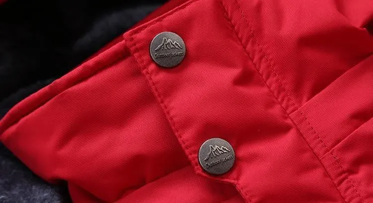 Mountainskin Men's Winter Fleece Thermal Windbreaker Jackets For Outdoor
