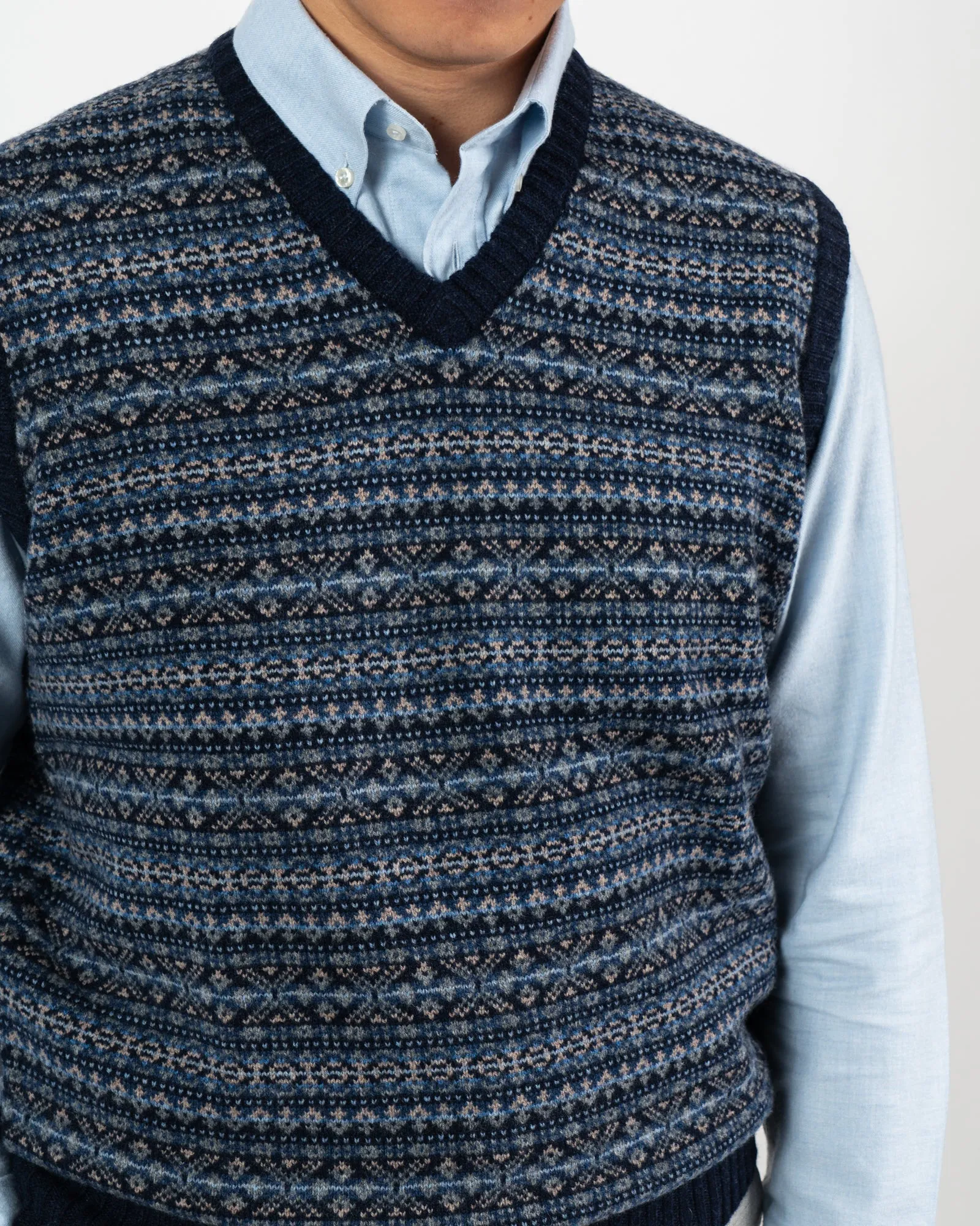 Nayland Fairisle Sweater Vest