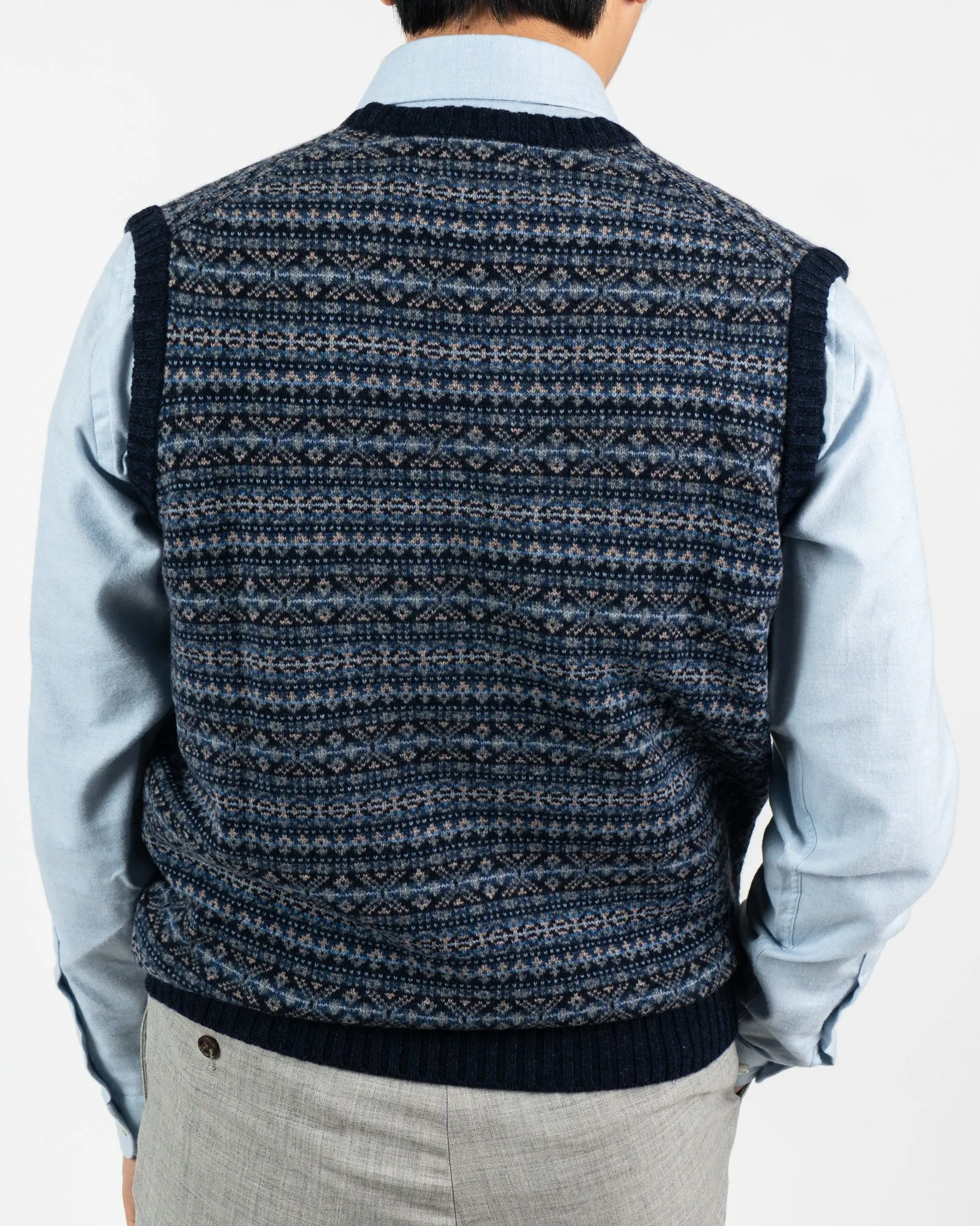 Nayland Fairisle Sweater Vest