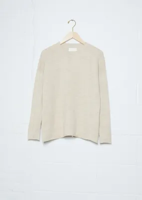 New Base Crewneck — Ecru