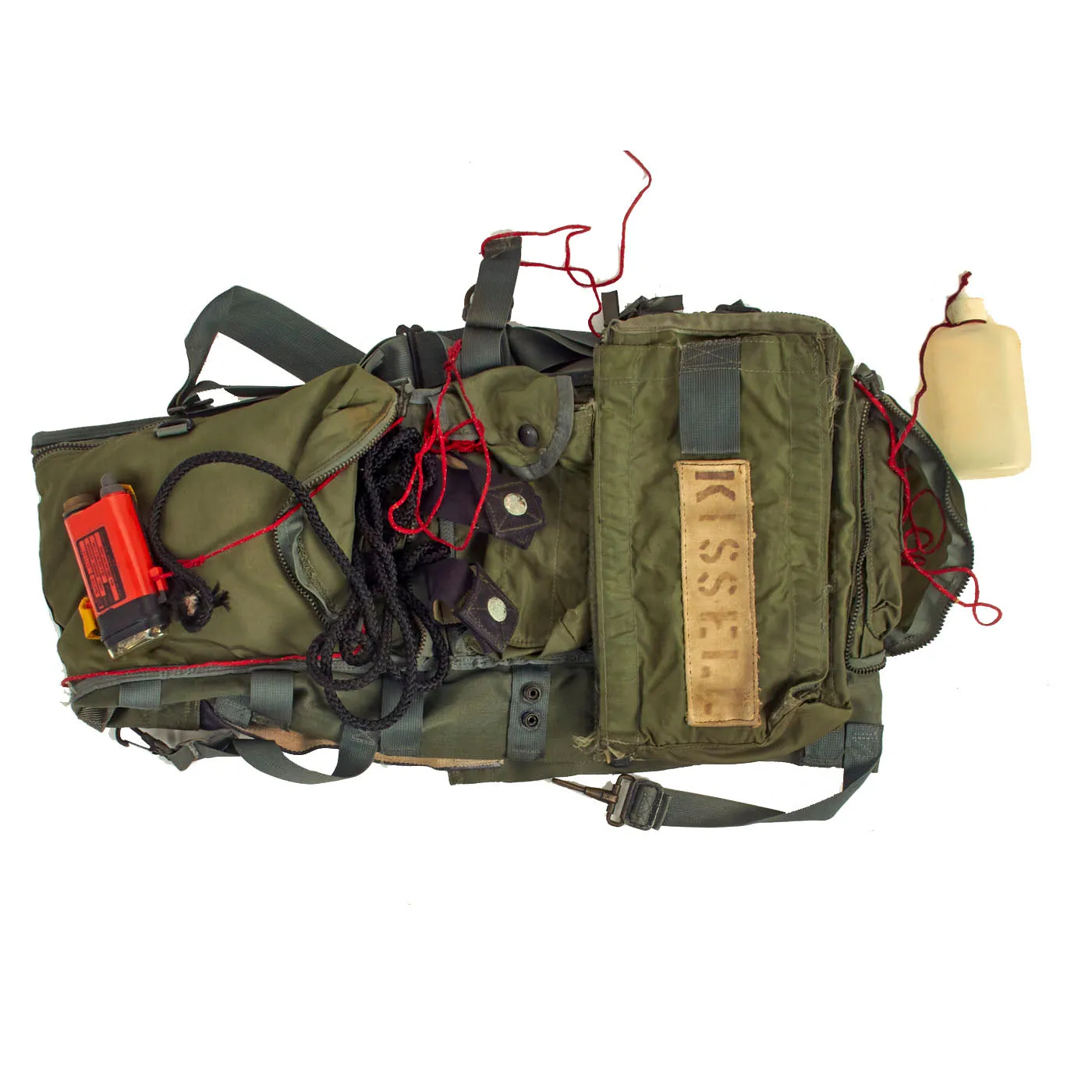 Original U.S. Cold War Era Named VRC-30 C-1A Trader Pilot Grouping With Helmet, Uniform, Boots, Documents and More - Over 20 Items