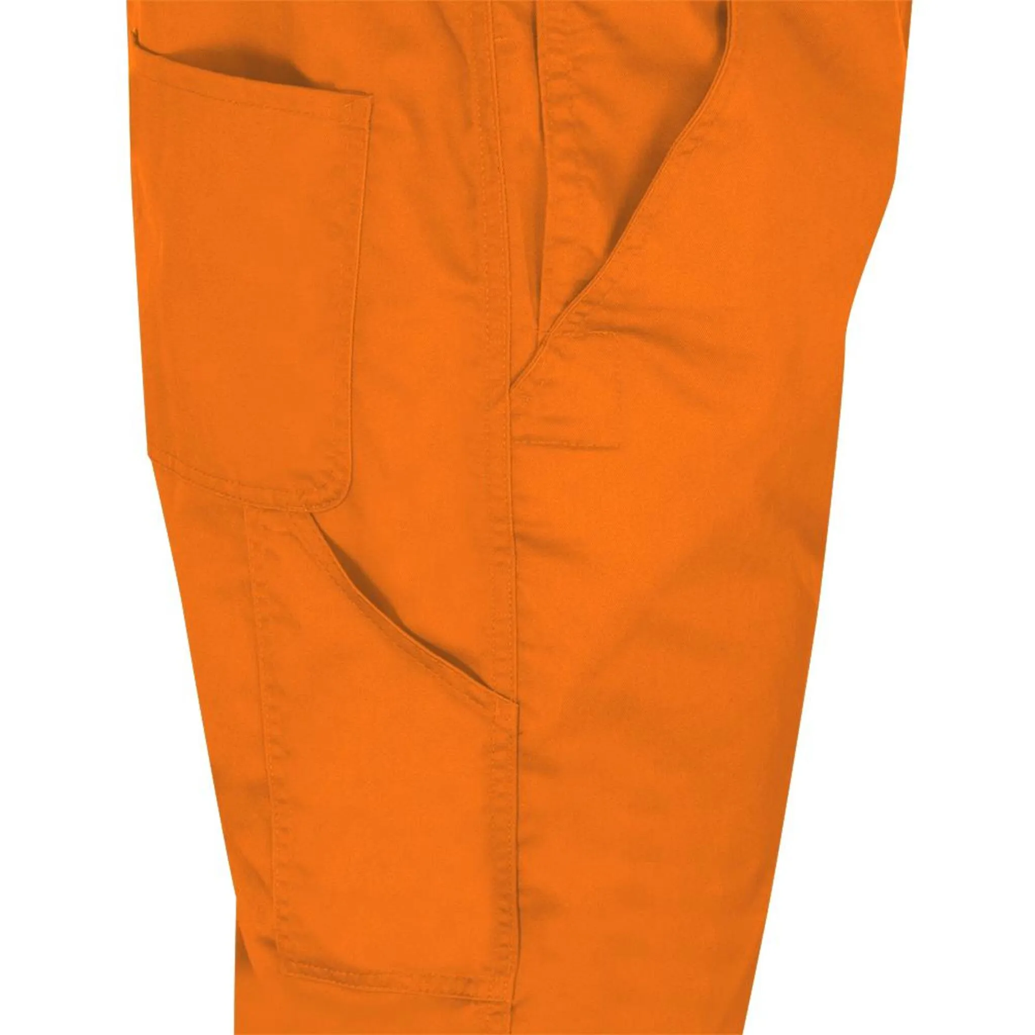 Pioneer Men's Poly/Cotton Safety Overalls, CSA Certified, Reflective Tape, Heavy-Duty Zipper, Adjustable Strap, High Visibility Workwear | Sizes 36-60
