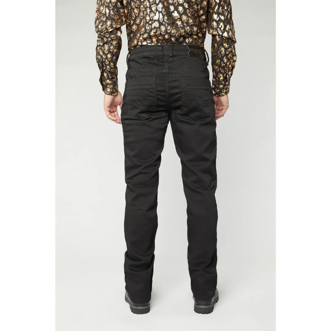 Platini Mens Stretch Twill Pants