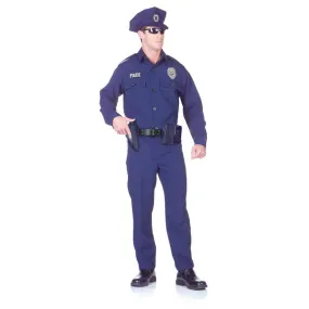 Police officer costume - One Size adult