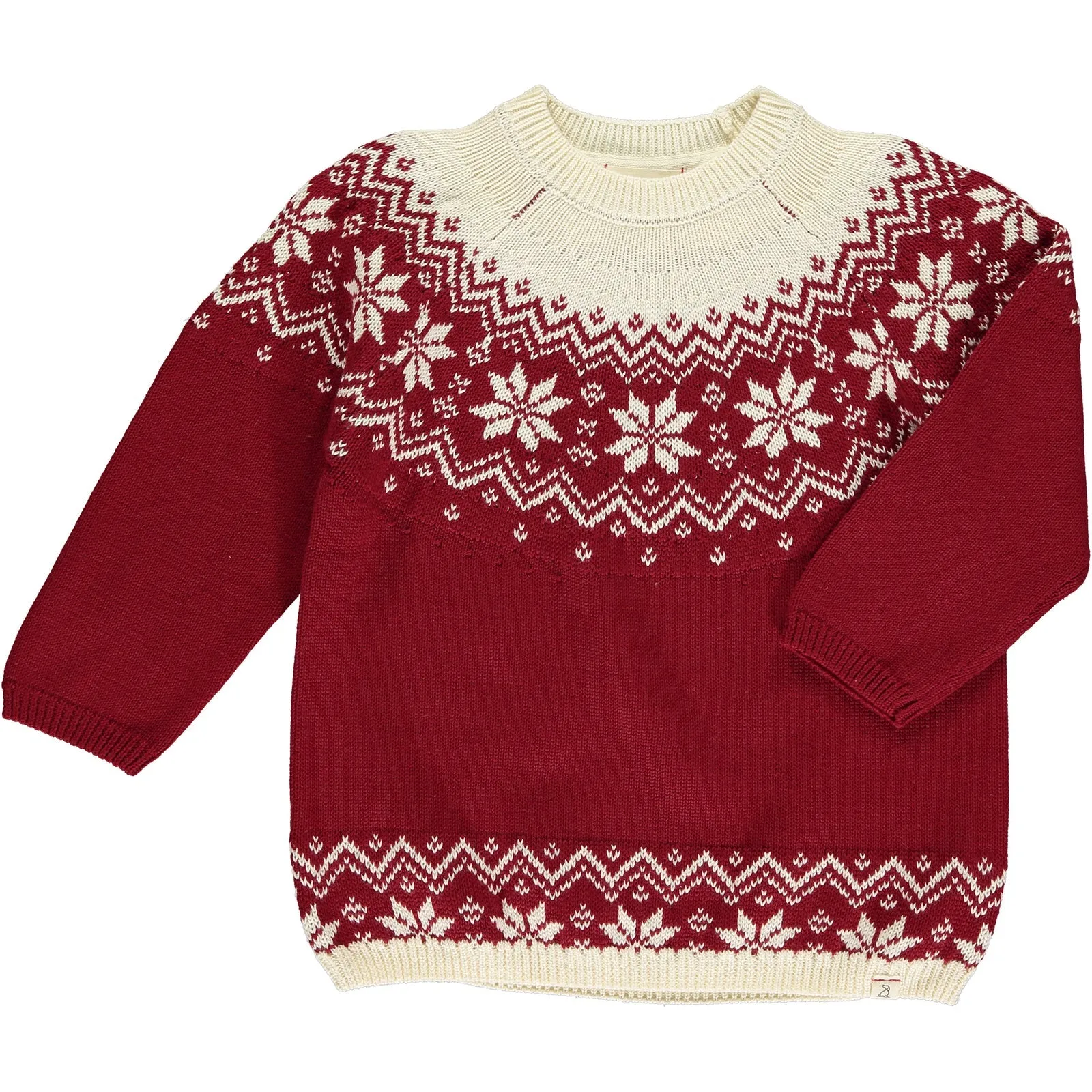 Red Fairisle Igloo Sweater