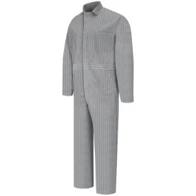 Red Kap Snap-front Cotton Coverall CC14 - Herringbone