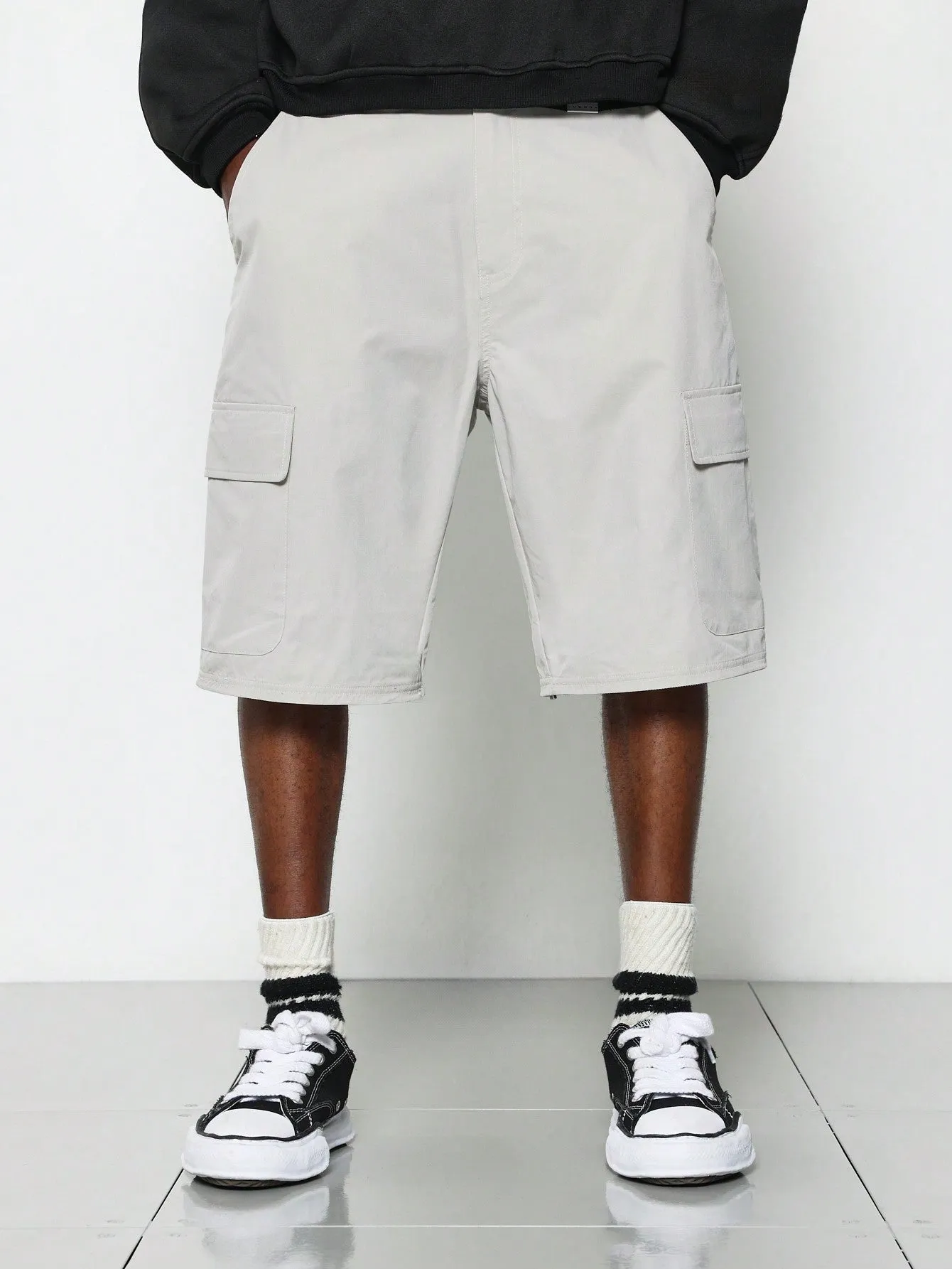 Skater Fit Hybrid Cargo Pant With Zipper Convertible Short