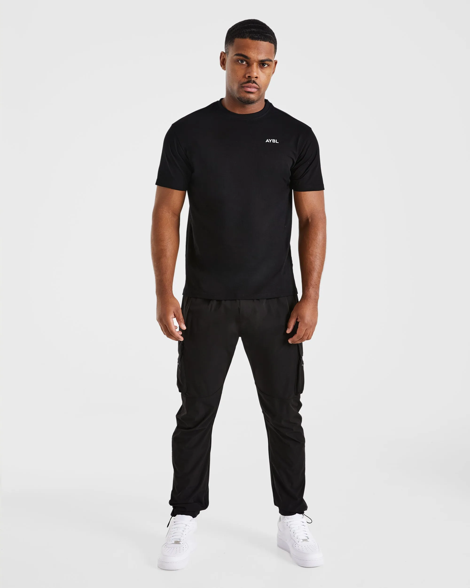 Sport Cargo Trousers - Black