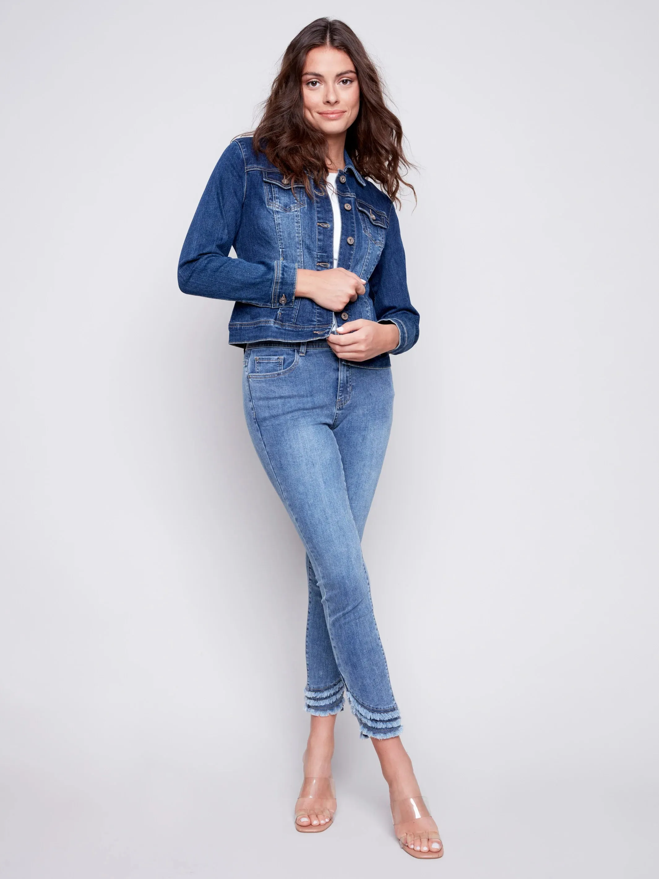 Stretch Denim Jean Jacket
