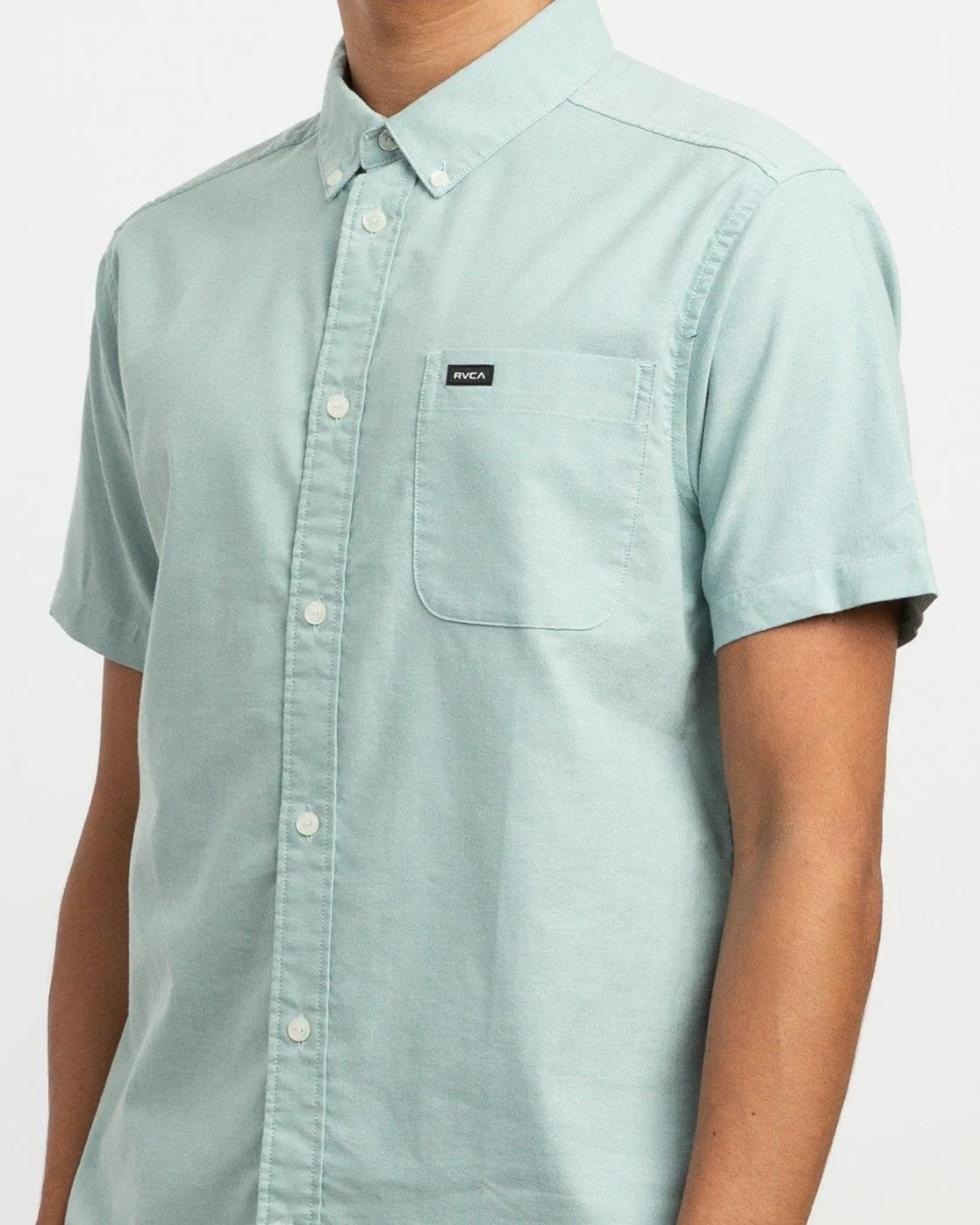 That'll Do Stretch Short Sleeve Shirt (Cascade Blue)