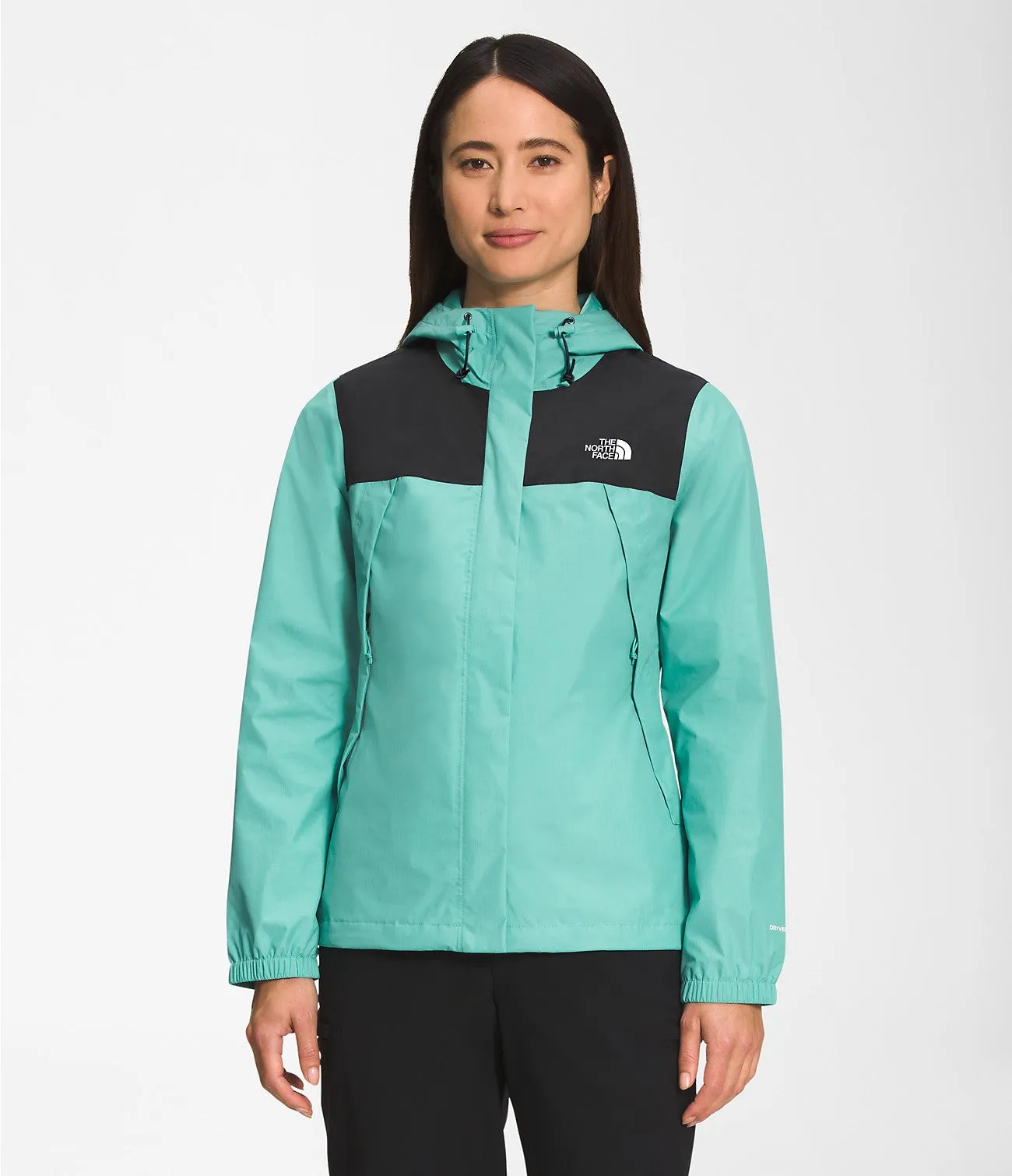 The North Face W Antora Jacket TNF BLACK/WASABI