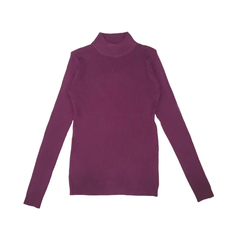 Turtleneck Pullovers Sweaters