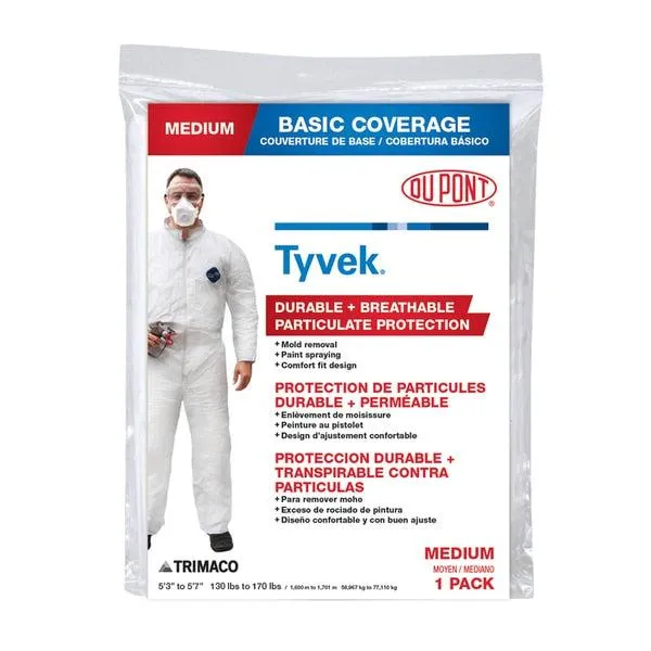 Tyvek Coveralls Medium