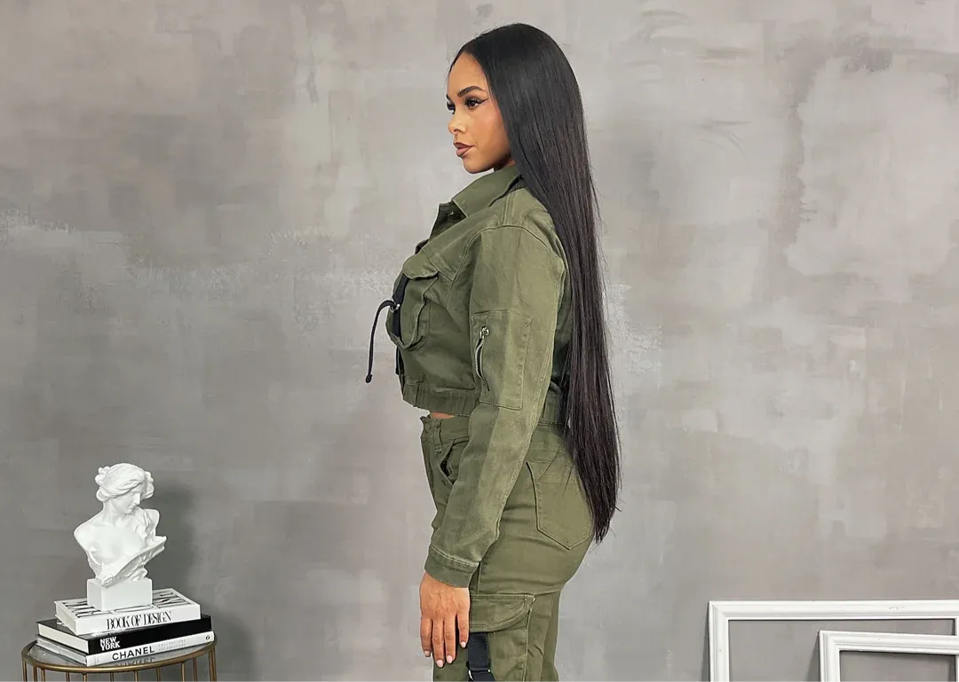 utility cargo jacket