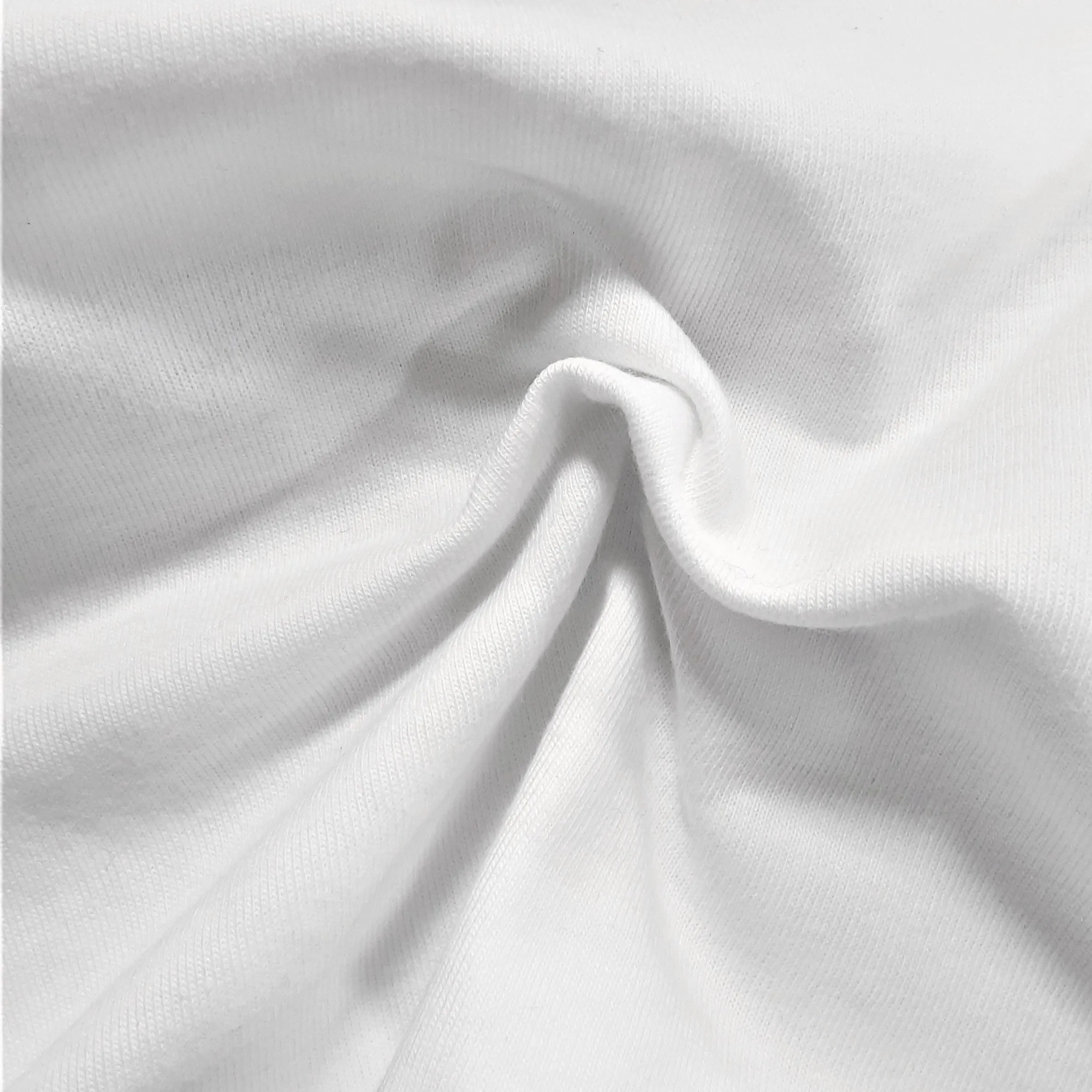 White | 28" Tubular 5 Ounce Jersey (Made In America) - SKU 6795 #S82