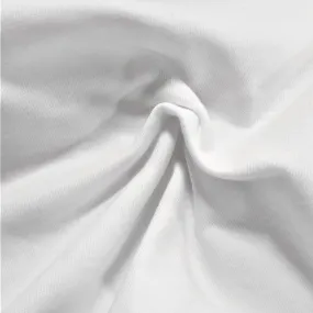 White | 28" Tubular 5 Ounce Jersey (Made In America) - SKU 6795 #S82