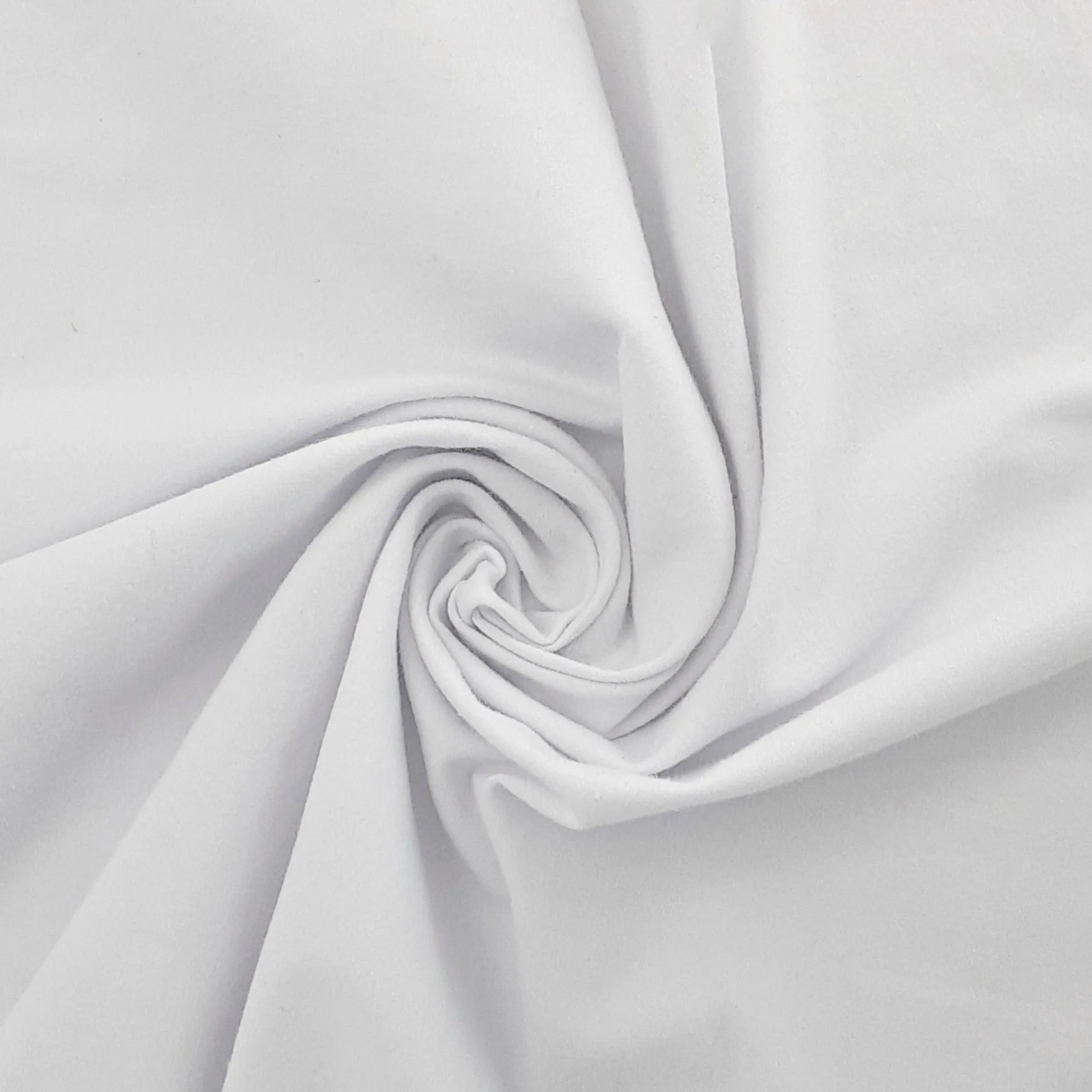 White | ITY Jersey 4-Way Stretch 220GSM - SKU 7030 #S18