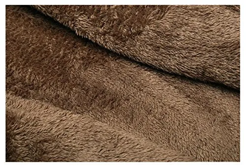 Womens Winter Warm Hooded Faux Fur Lined Parka Jacket Drawstring Long Coats Army Green M
